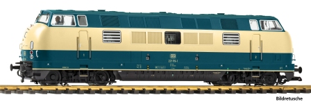 PIKO 37462 - G - Diesellok BR 221, DB, Ep. IV